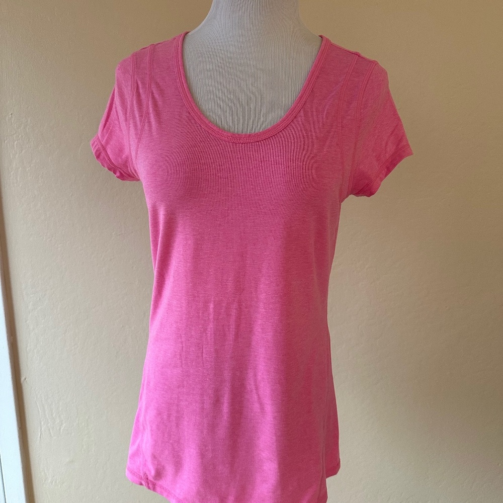 Zella pink workout top size medium